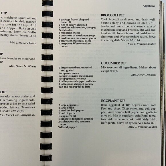 Cane River Cuisine Cookbook Service League Of Natchitoches LA 1987 Spiral-Bound - Picture 6 of 16